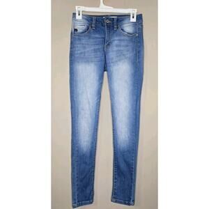 KanCan Womens Light Wash Stretch Skinny Jeans Size 3